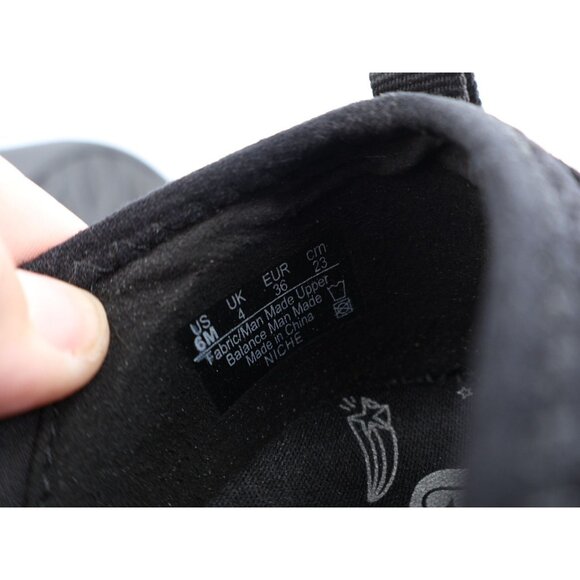 Bzees Women's Niche Slip On Flat Size 6 Black Stretch Fabric Light Shoe - Picture 10 of 12